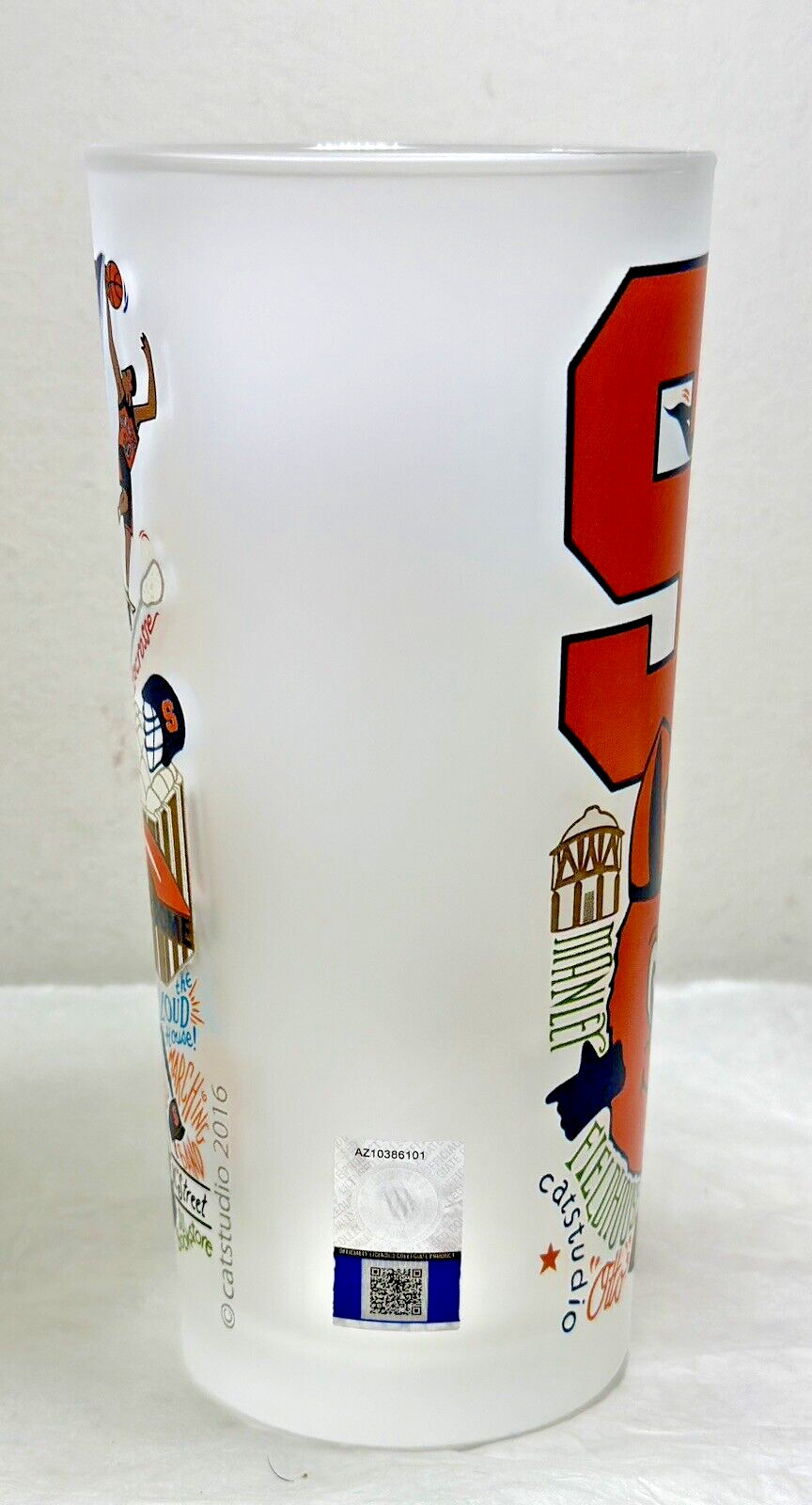 Catstudio Syracuse University Collegiate Drinking Glass - Image 5