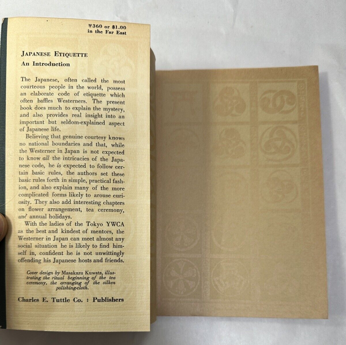 Japanese Etiquette - An Introduction - Tokyo YWCA 1955 - 1st Edition - Image 1