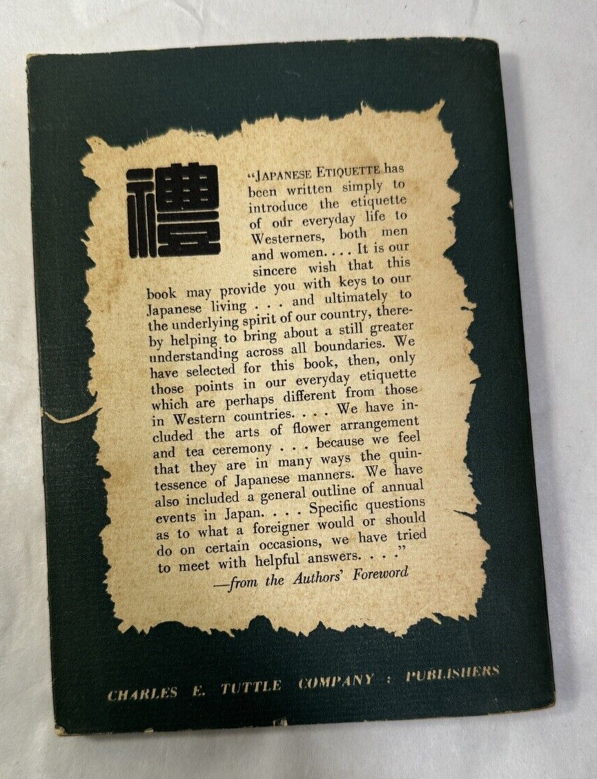 Japanese Etiquette - An Introduction - Tokyo YWCA 1955 - 1st Edition - Image 8