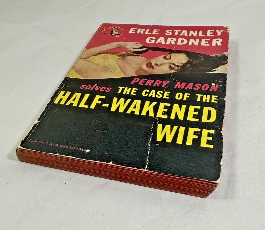 Perry Mason / Erle Stanley Gardner : The Case of the Half-Wakened Wife 1951 VTG - Image 4
