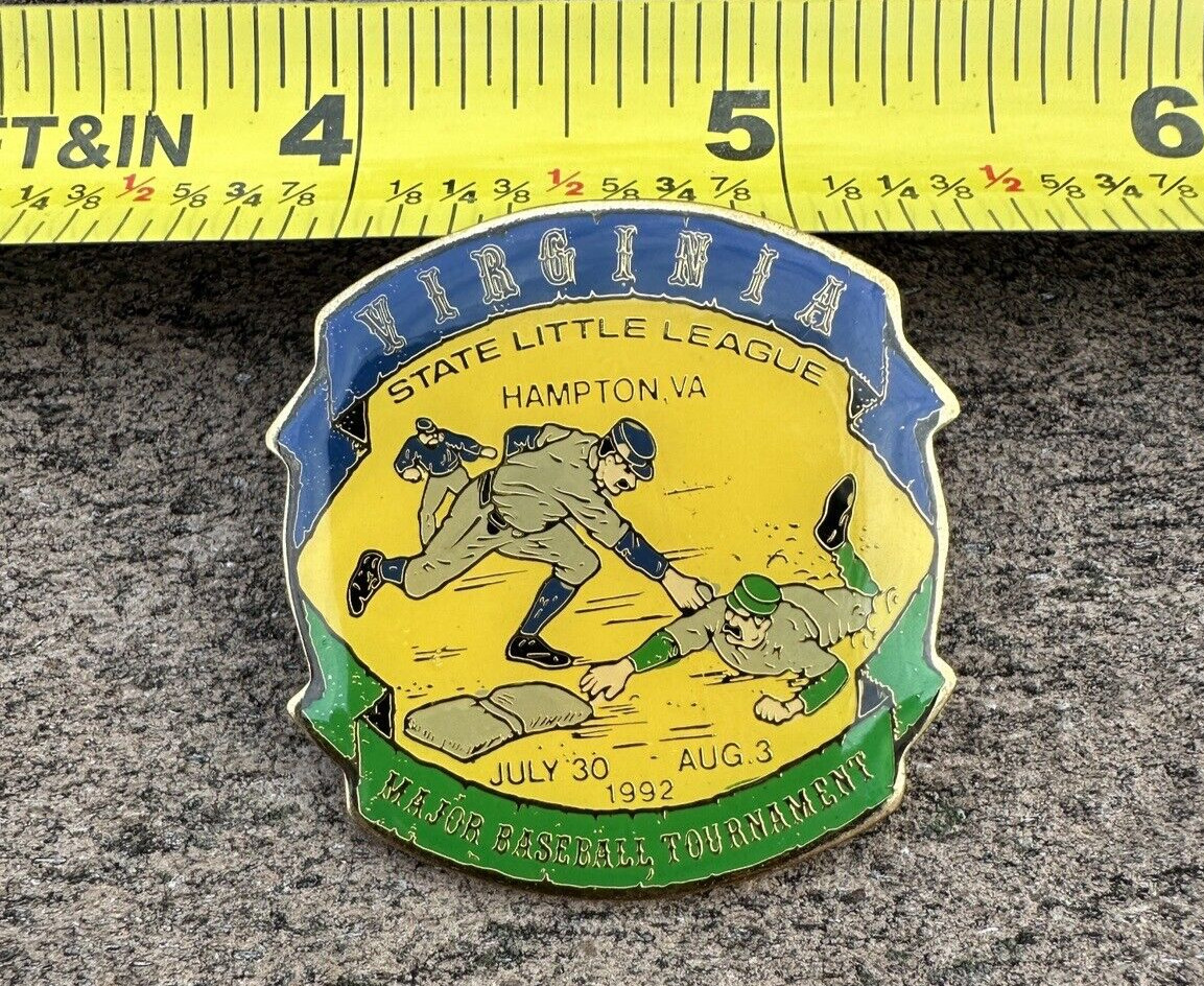 Virginia State Little League, Hampton Virginia - Major Baseball Tournament 1992 - Image 2