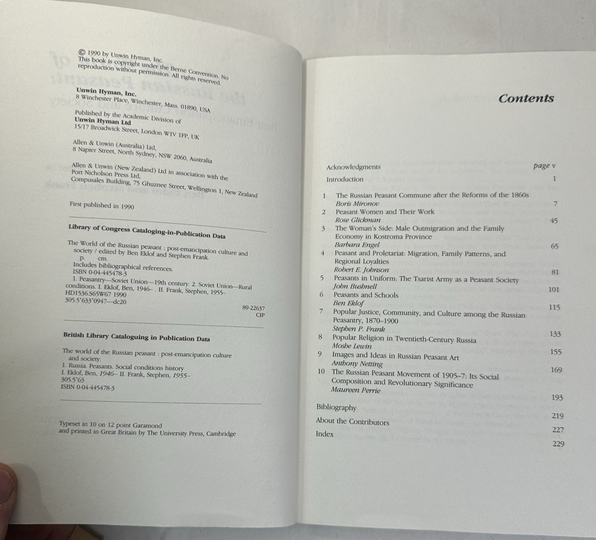 The World of the Russian Peasant: Post-Emancipation Culture / Society- Ben Eklof - Image 1