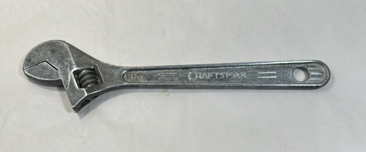Craftsman "Y-Circle" 10 Inch Adjustable Wrench - 1951-1957 Vintage - Image 1