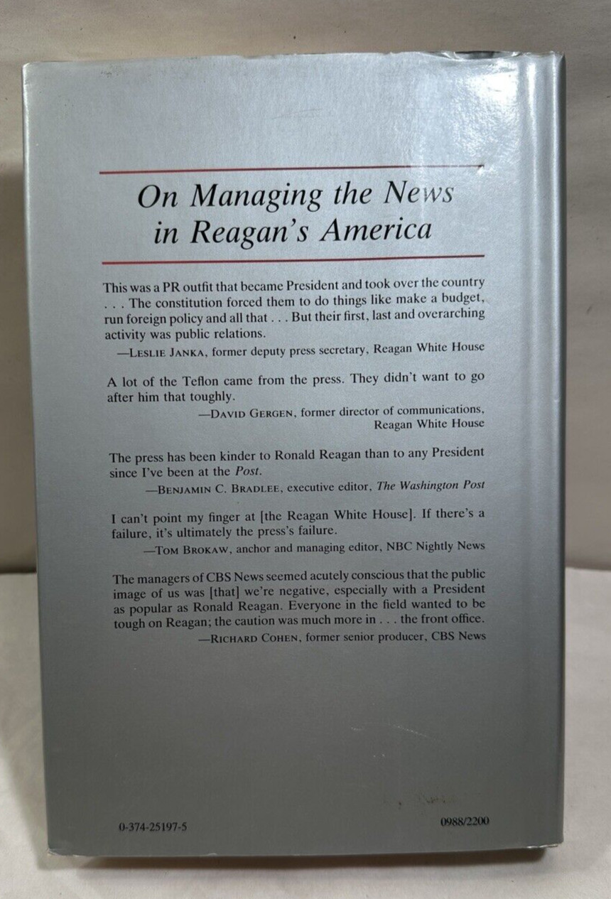 On Bended Knee: The Press and the Reagan Presidency - Hardcover / DJ - Image 7