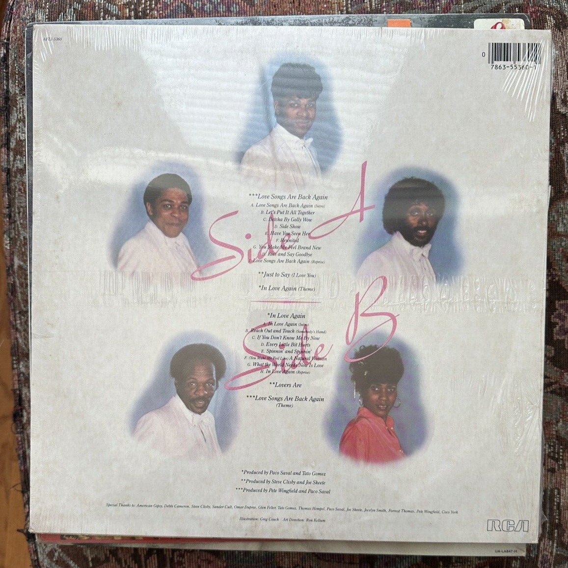 SEALED: BAND OF GOLD Love Songs Are Back Again - RCA AFL1-5360 - Image 1