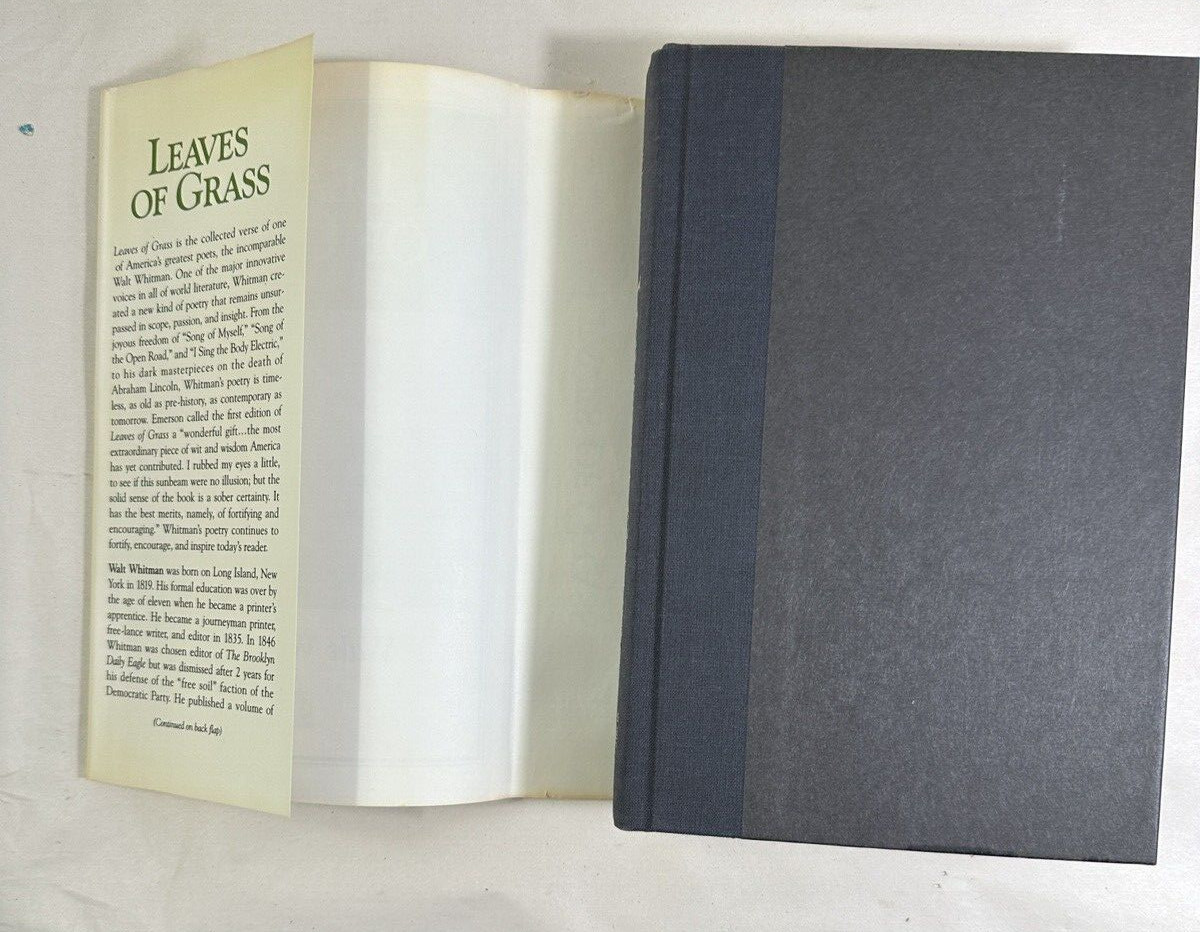 Walt Whitman LEAVES OF GRASS  Barnes and Noble - 1992 - Image 1