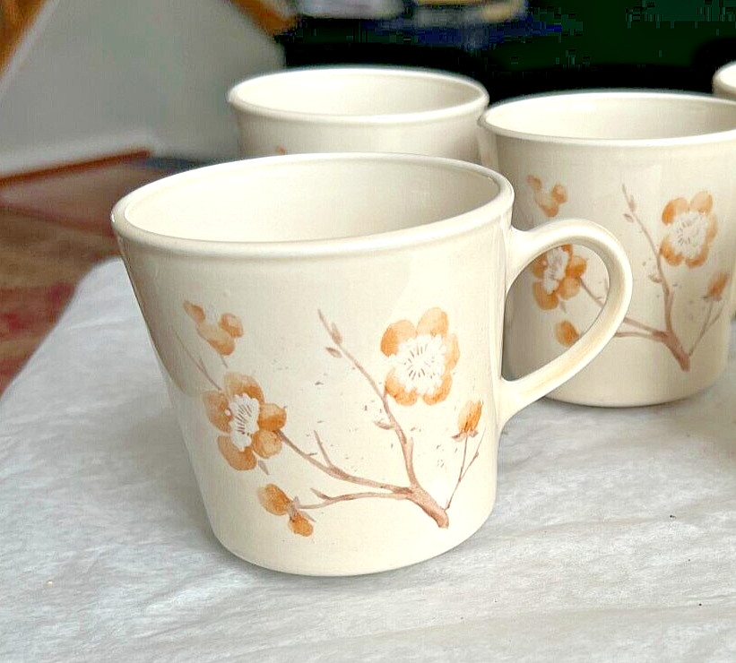 Nine (9) Corning Corelle China Blossom Mugs / Cups - EUC - Image 4