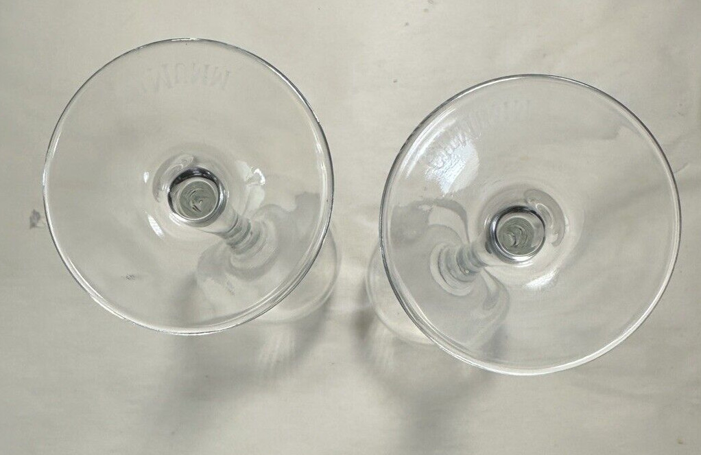 G.H. MUMM Brut Cordon Rouge Champagne Flute Tulip Glasses Barware Set 2 France - Image 4