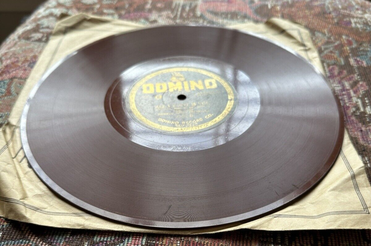 Imperial Dance Orchestra - All I Want Is You / Forgive Me - Domino Record 78rpm - Image 1