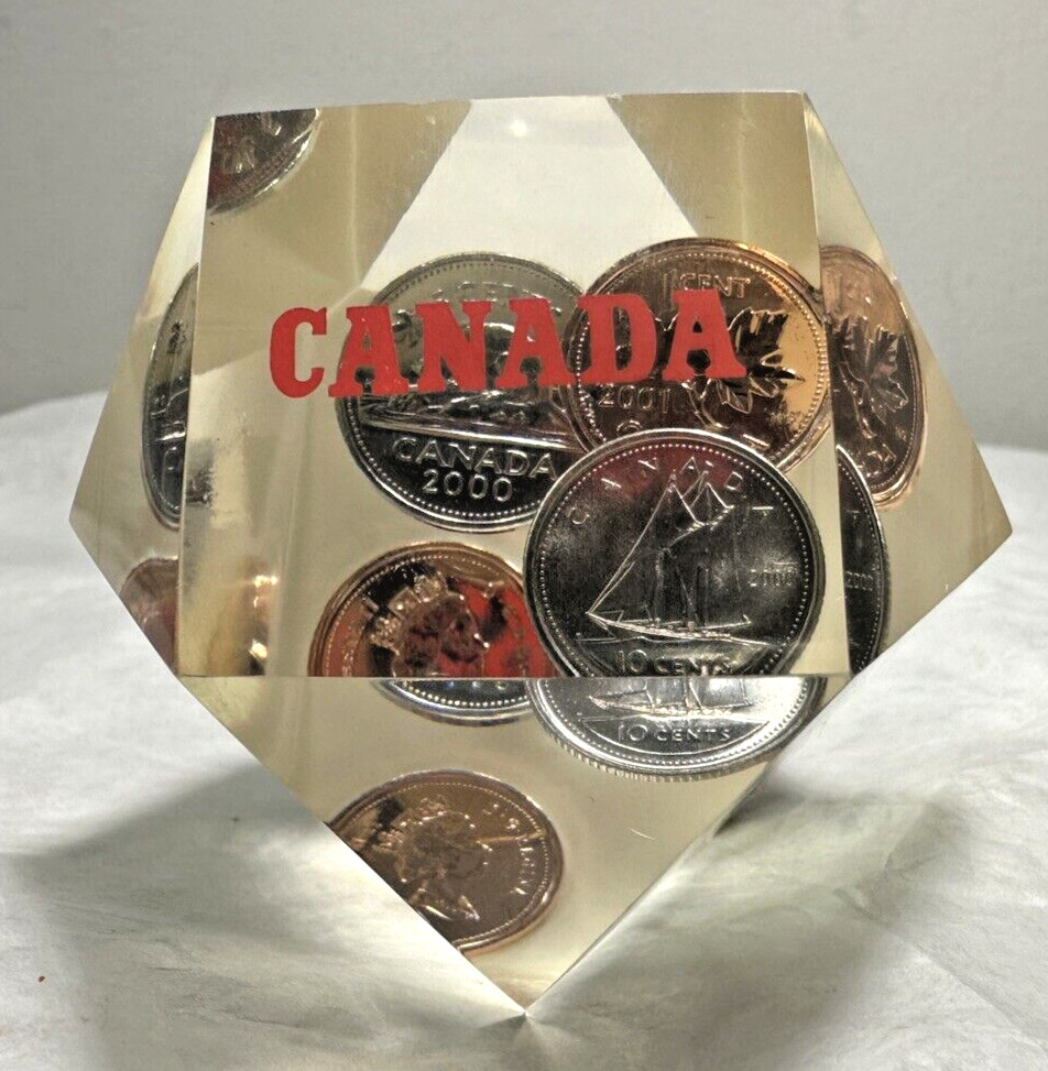 Plexiglass Coin Display - Canadian Coins - Tetradecagon (fourteen-sided) - Image 5