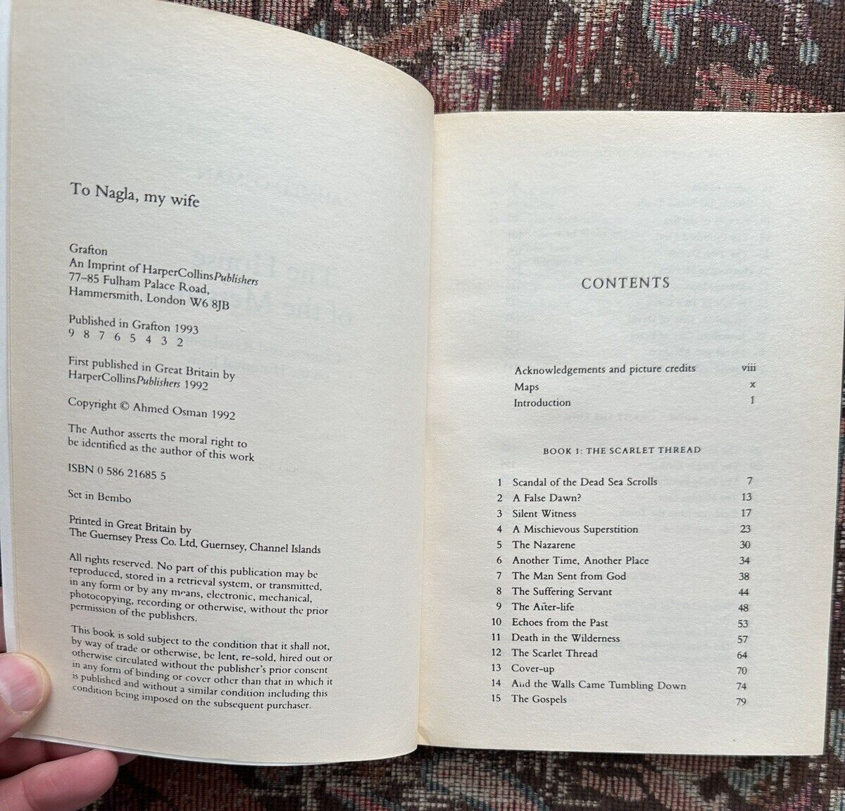 The House of the Messiah: Ahmed Osman - 1992 - Image 1