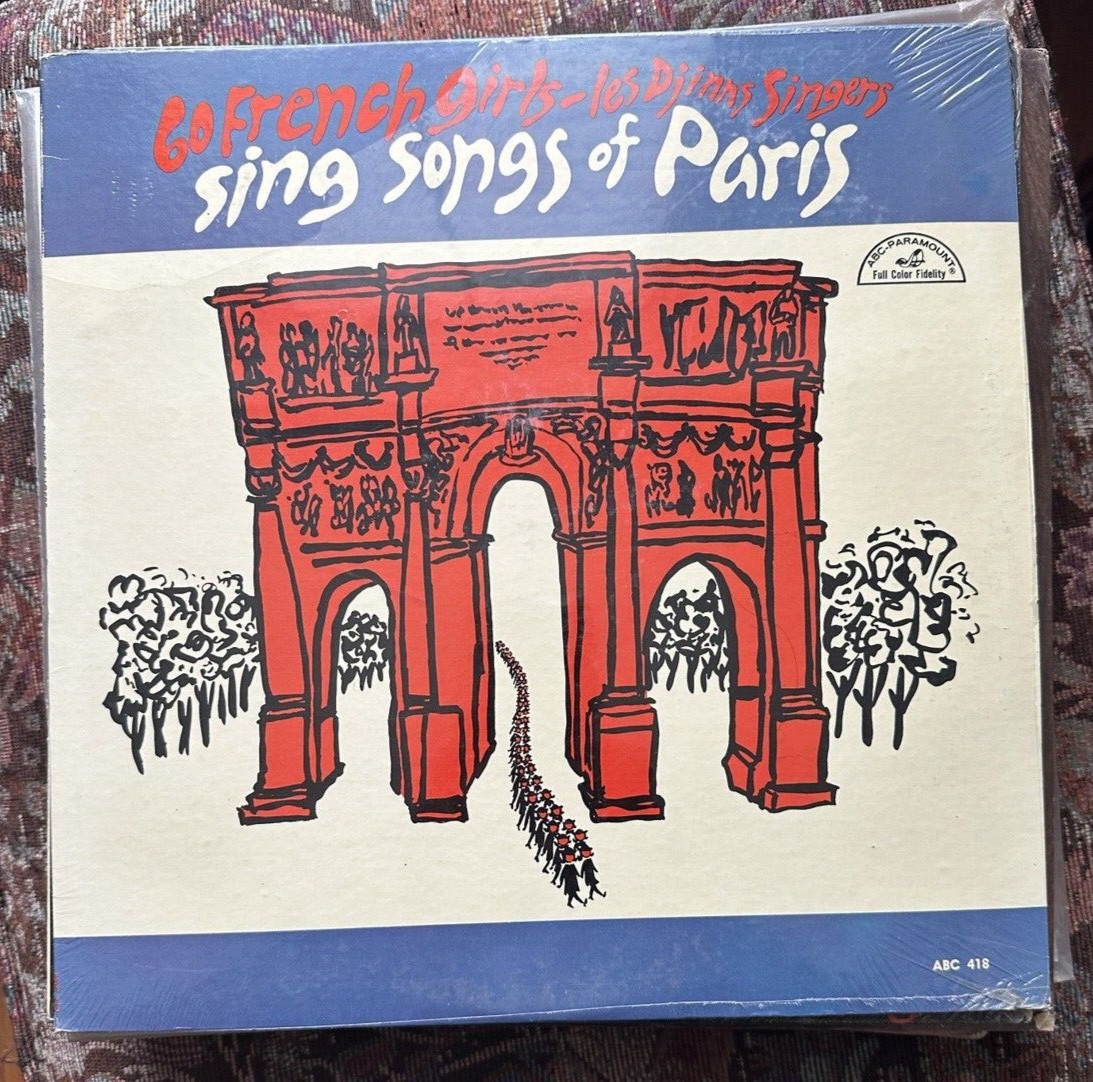 SEALED: 60 French Girls Sing Songs Of Paris - ABC 418