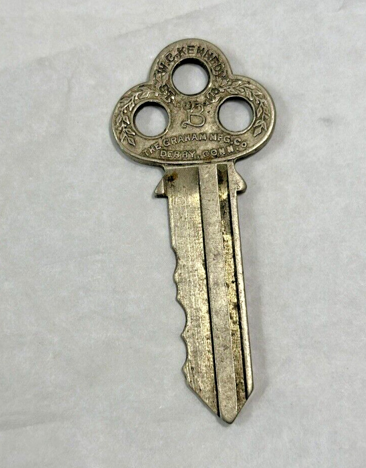 W C Kennedy Key - St Joseph, Mo. USA - The Graham Mfg Co. Derby Connecticut
