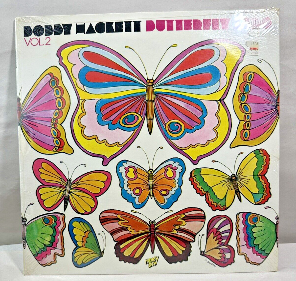 SEALED: Bobby Hackett “Butterfly Airs Vol.2” (Honey Dew HD 6618)