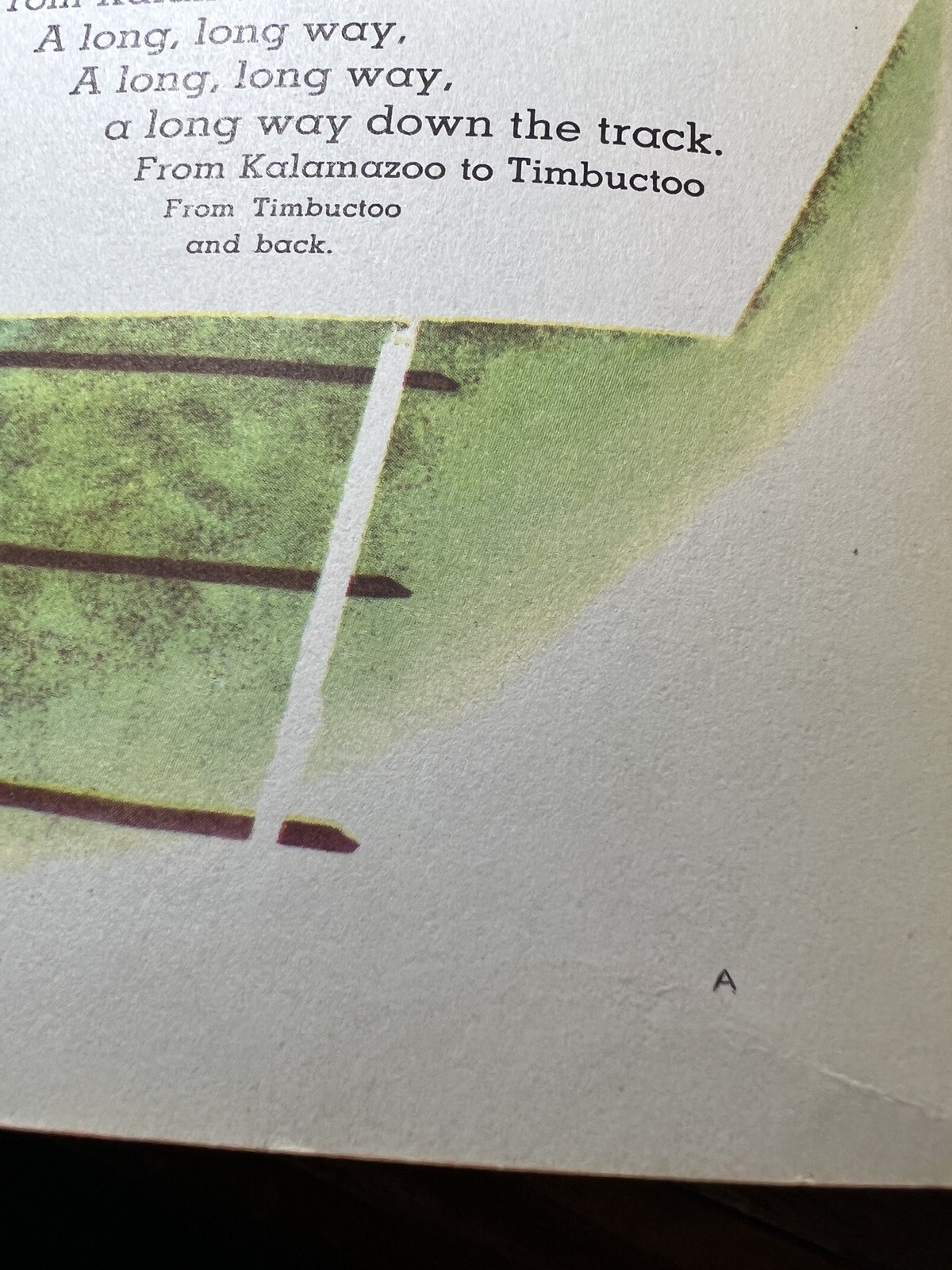 The Train To Timbuctoo - Little Golden Book - A Edition, First Printing 1951 - Image 3