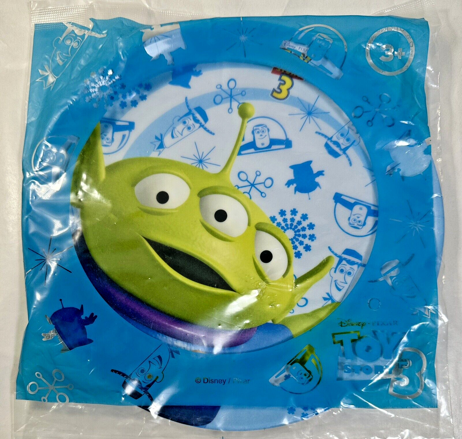 Set of Two (2) Toy Story 3 Melamine Plates - Sherriff Woody and the Alien - Image 5