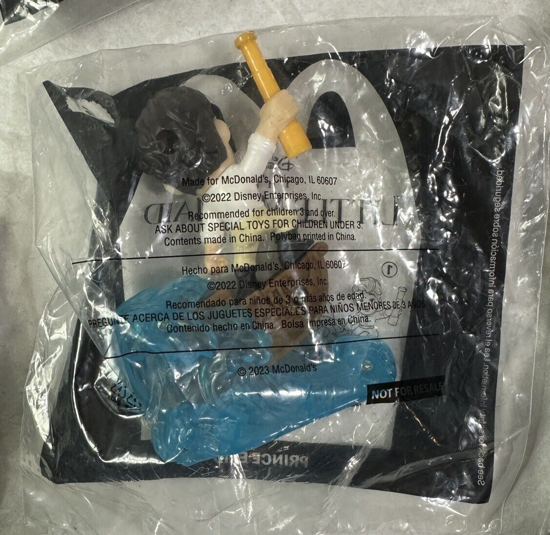 SIX (6) NEW McDonald’s Happy Meal Toys - Ariel, Prince Eric, Cap. Marvel, Cosmo - Image 11