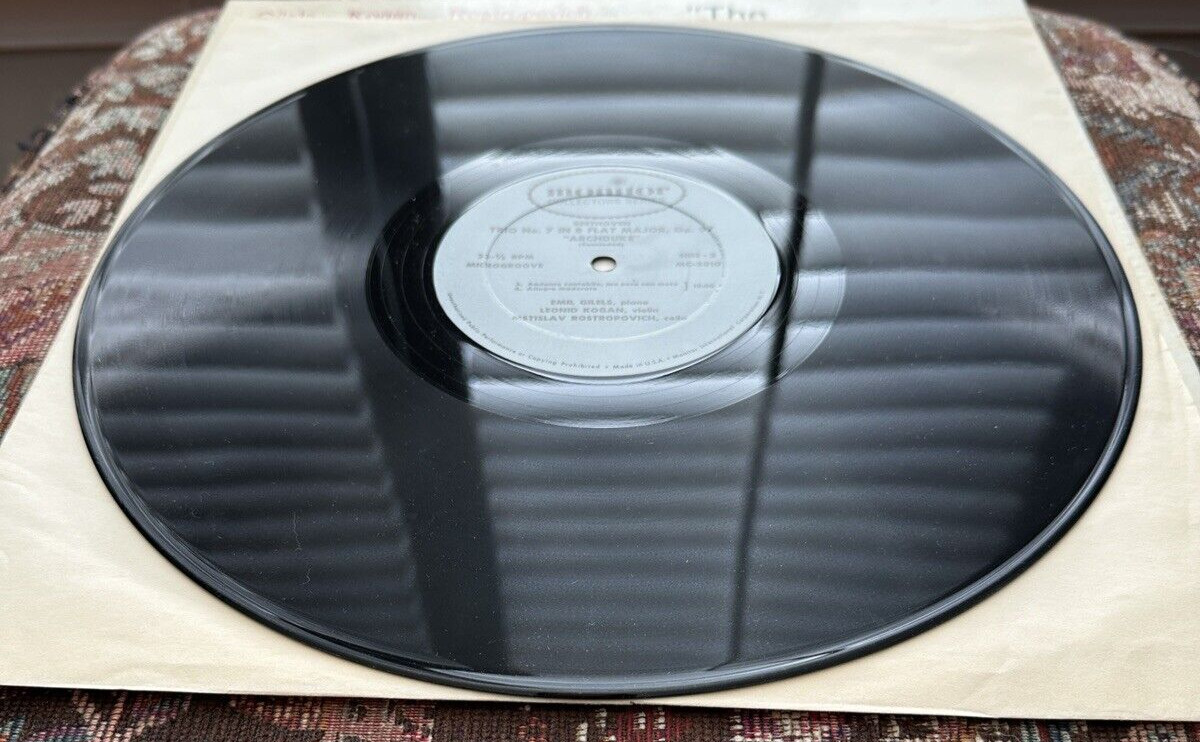 Beethoven "The Archduke Trio" - Emil Gilels / Leonid Kogan - Monitor MC 2010 - Image 3