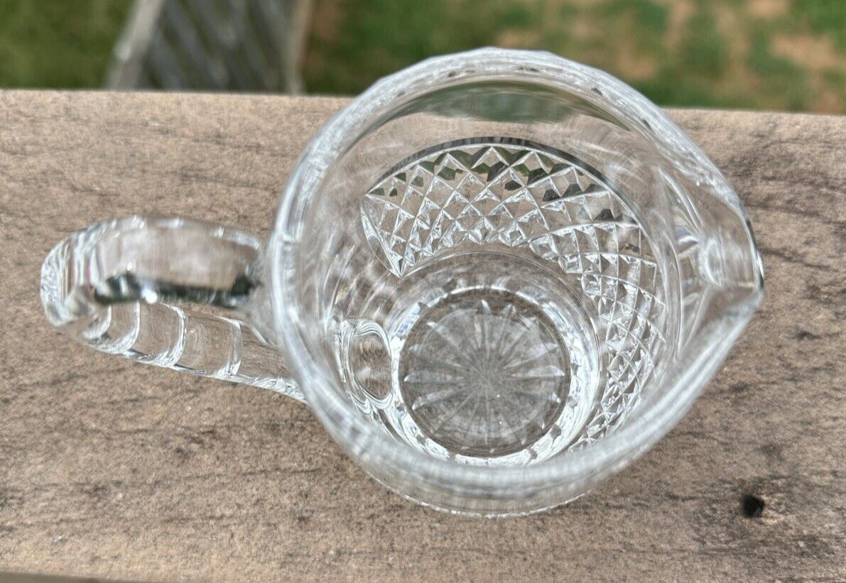 Waterford Crystal Creamer - 4" - Small Defect - Image 3