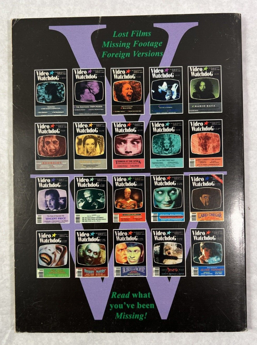 Video Watchdog Special Edition #1 - 1994 - Image 1