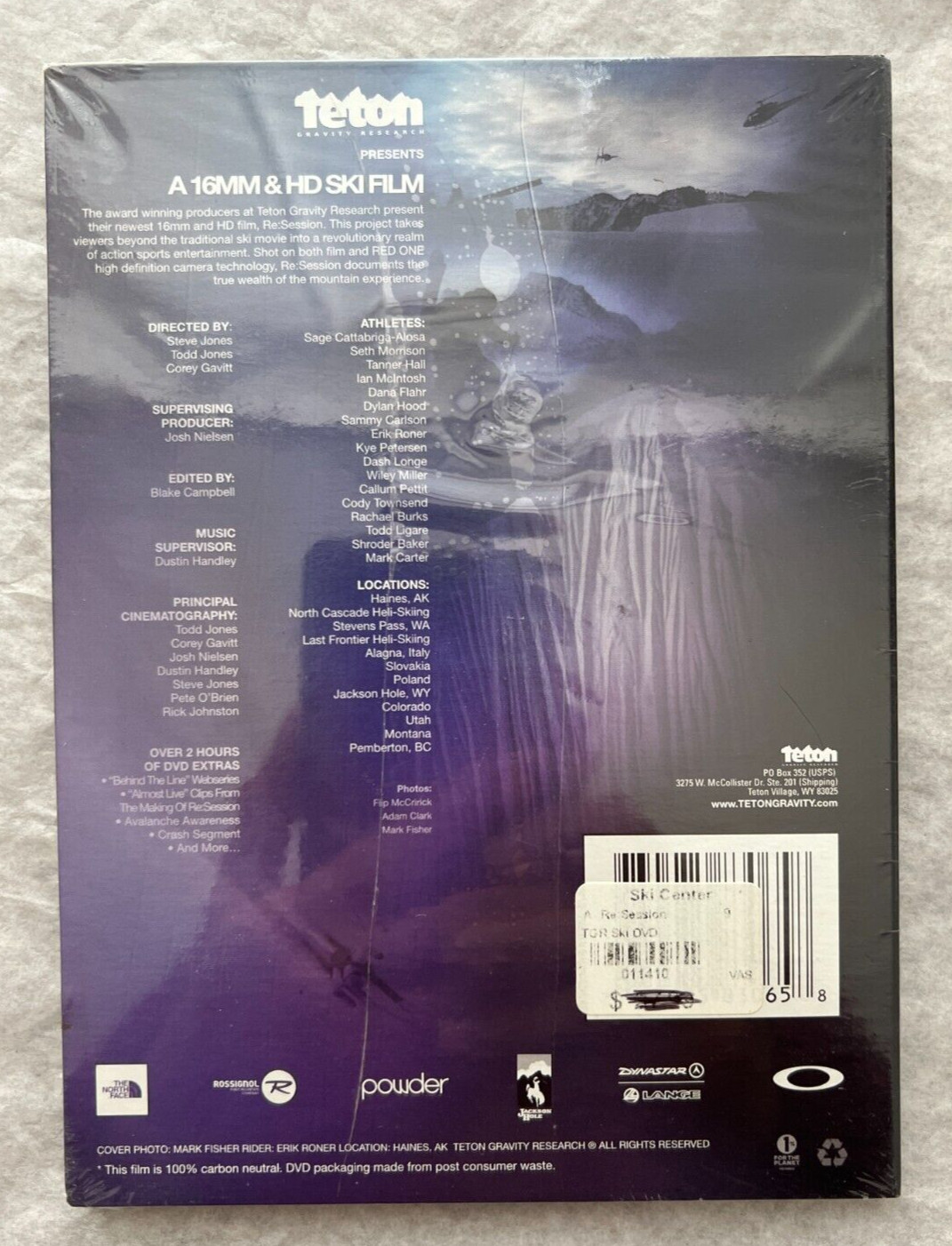 Re:Session (Resession) Ski and Snowboard DVD - Image 1