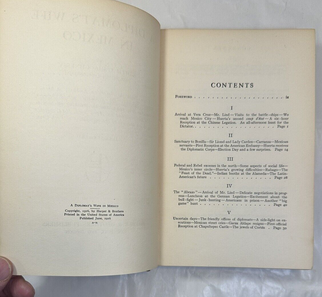 A Diplomat's Wife in Mexico - Edith O'Shaughnessy, 1916 - Image 4
