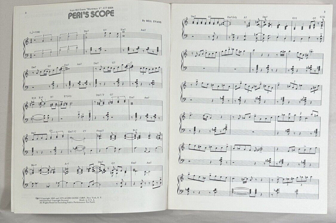 Bill Evans 3 - Songbook and Leadsheets - Image 2