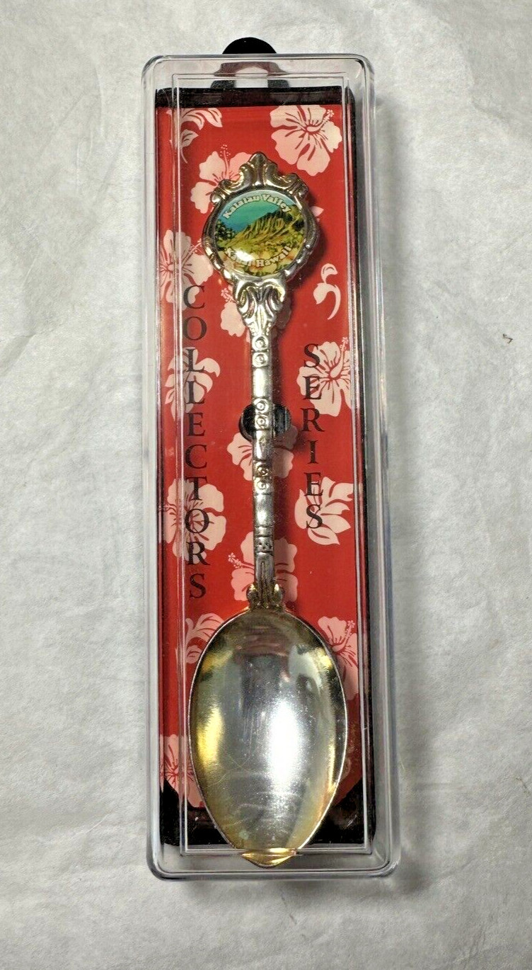 Vintage Collector Souvenir Spoon Hawaii - Kalalau Valley - Kauaʻi - Stuart - Image 4