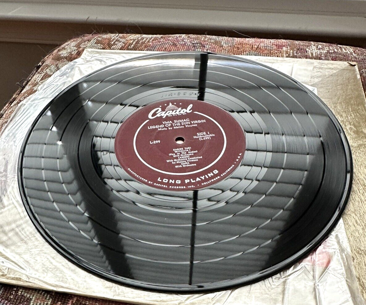 Yma Sumac – Legend Of The Sun Virgin - 10" LP Maroon Label - Capitol L299 - 1952 - Image 3