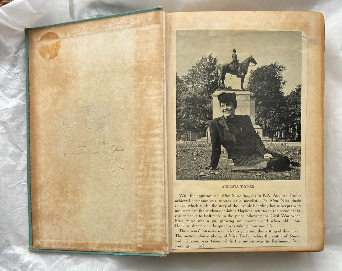 The Man Miss Susie Loved by Augusta Tucker (hc 1942) - Image 1