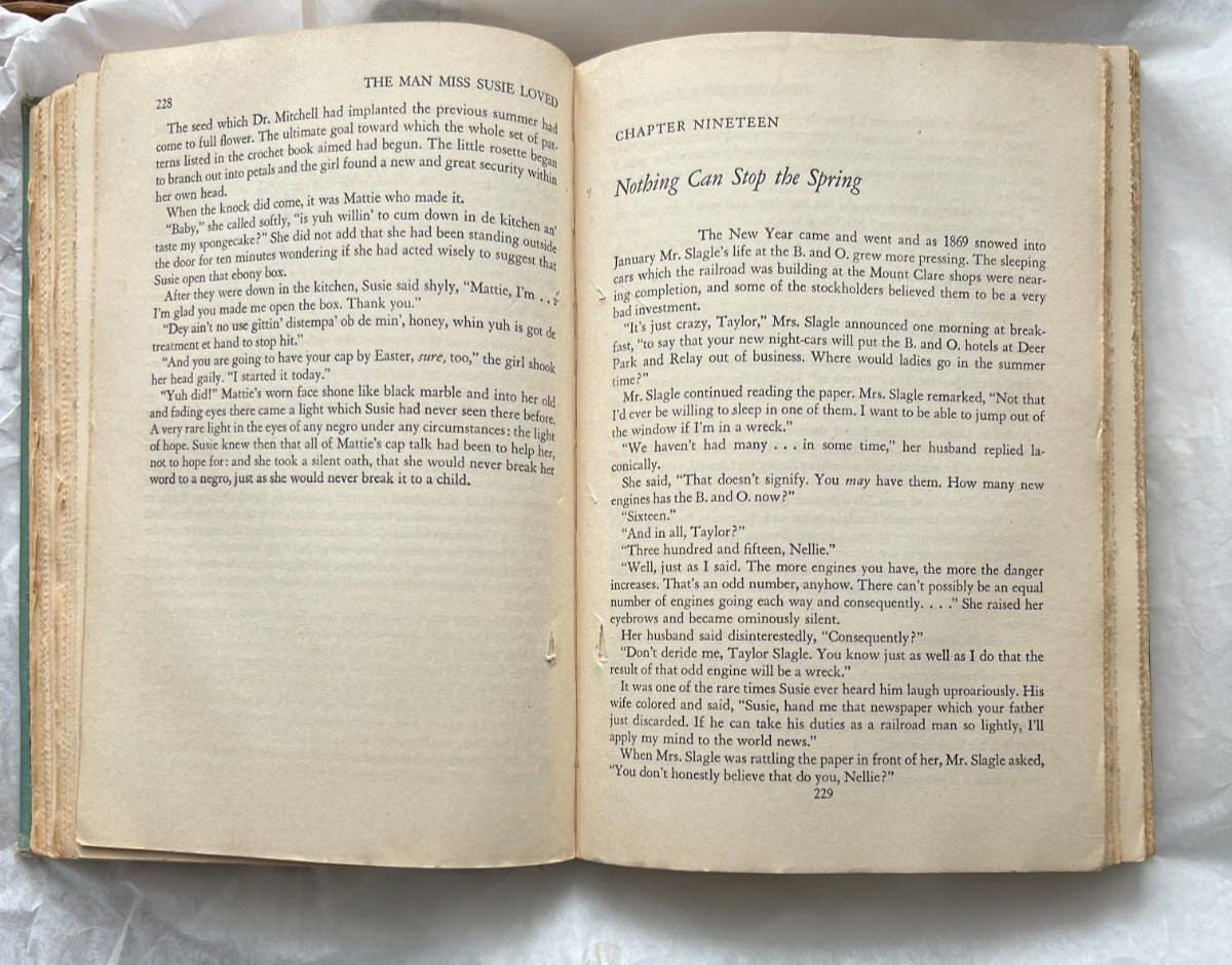 The Man Miss Susie Loved by Augusta Tucker (hc 1942) - Image 4