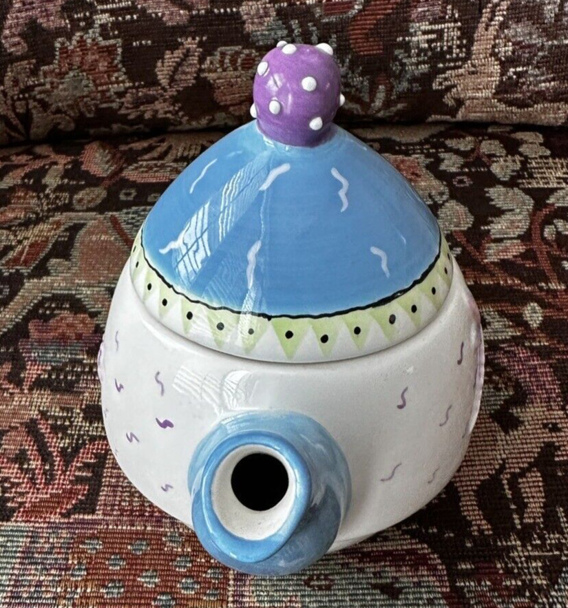 Pristine Bella Casa Tea Pot With Lid By Ganz  - Dragonfly - Image 5