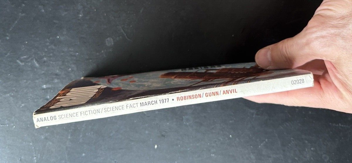 Analog Magazine March 1977 Spider Robinson James Gunn Christopher Anvil - Image 3