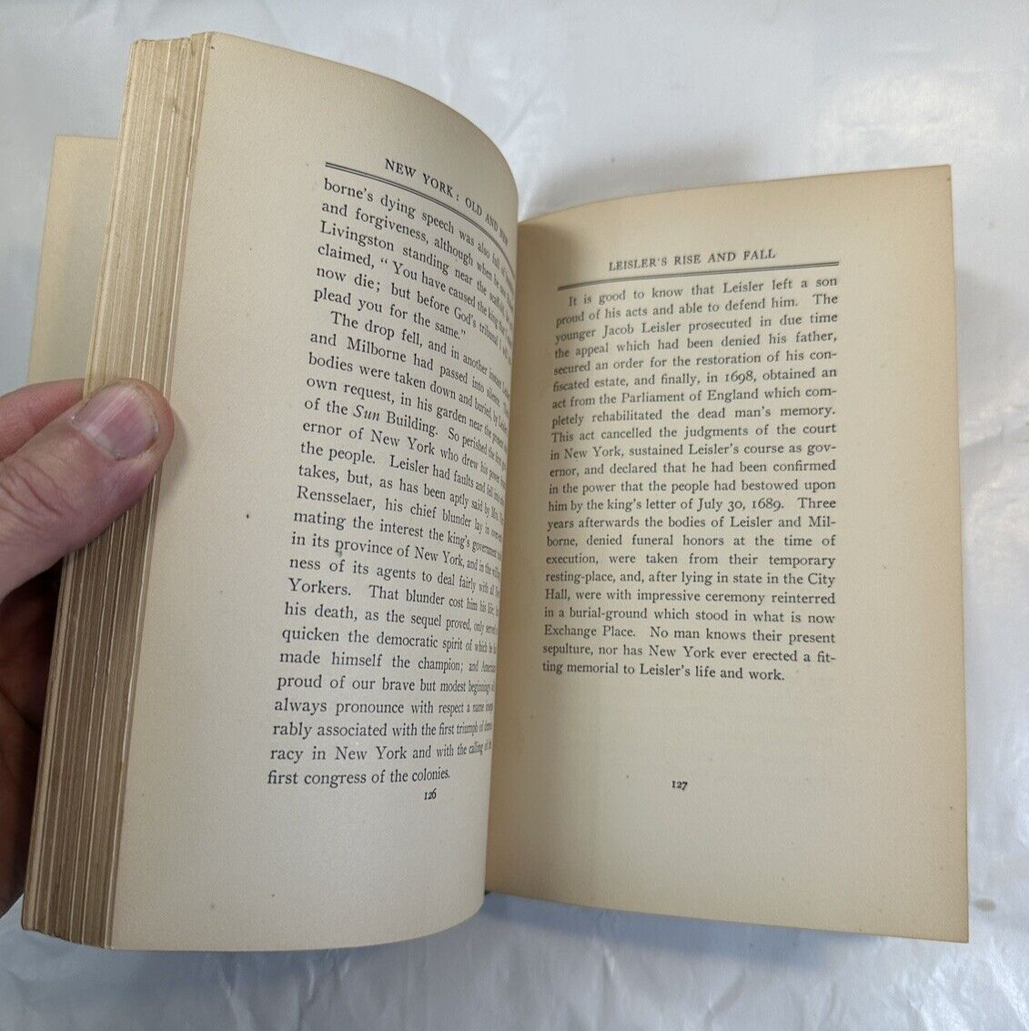 New York Old & New Its Story Streets & Landmarks Rufus Wilson Vol 1 of 2 1902 HC - Image 11