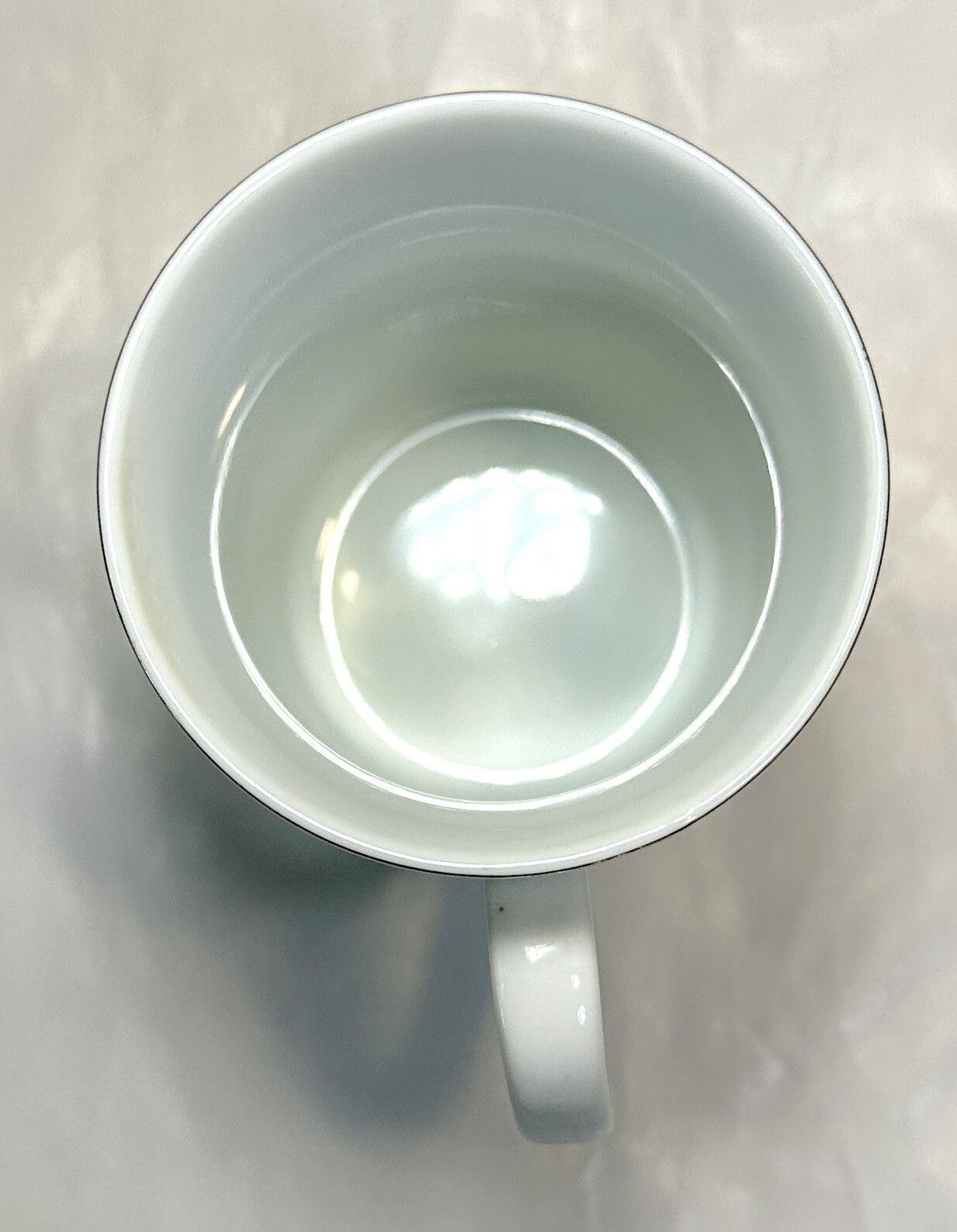 Vintage OTAGIRI Japan Strawberries & Blossom Gold Rim China Mug - 8 oz. - Image 2