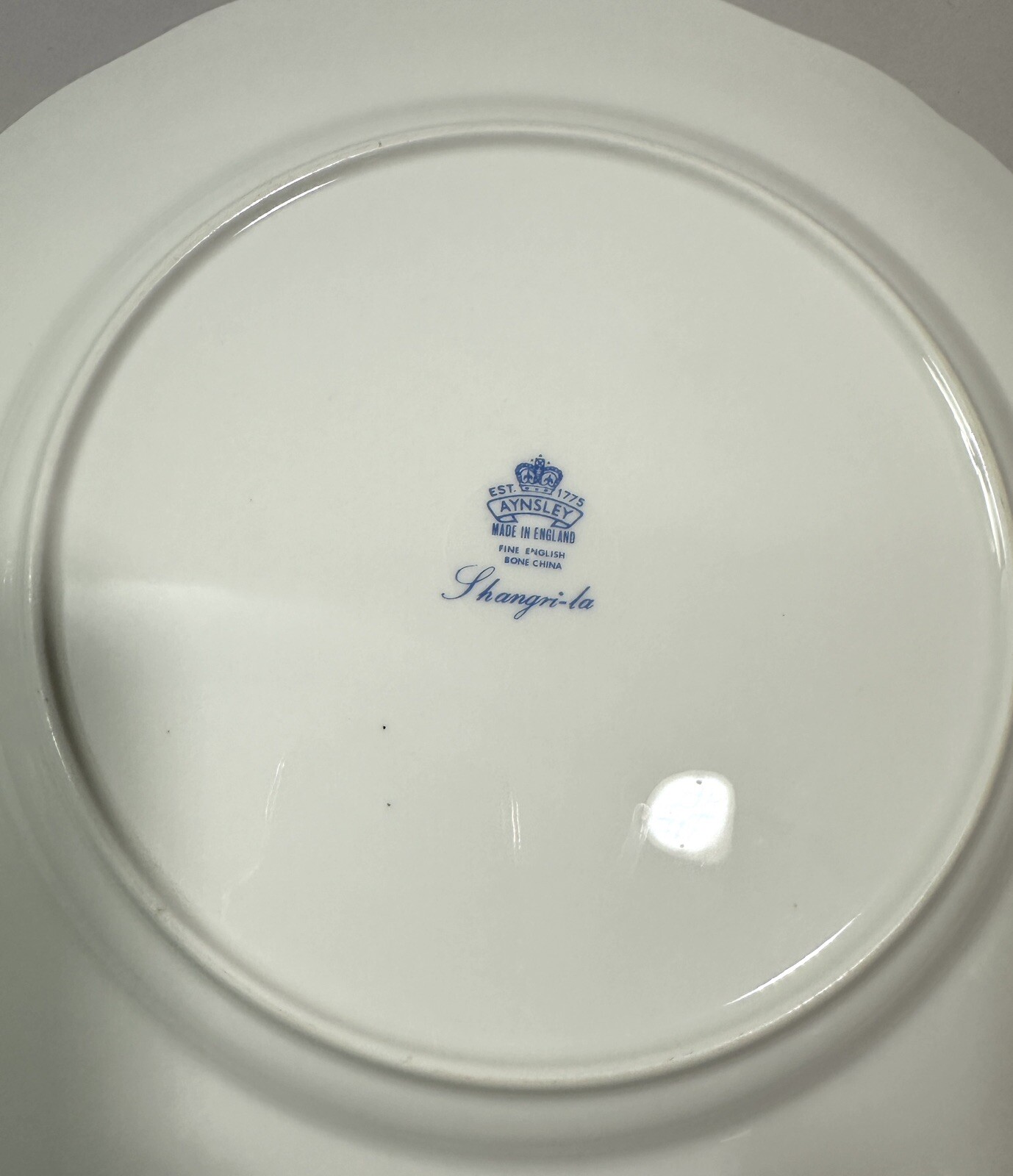Aynsley Shangri-La Dinner Plate - 10.5" - England - Image 6