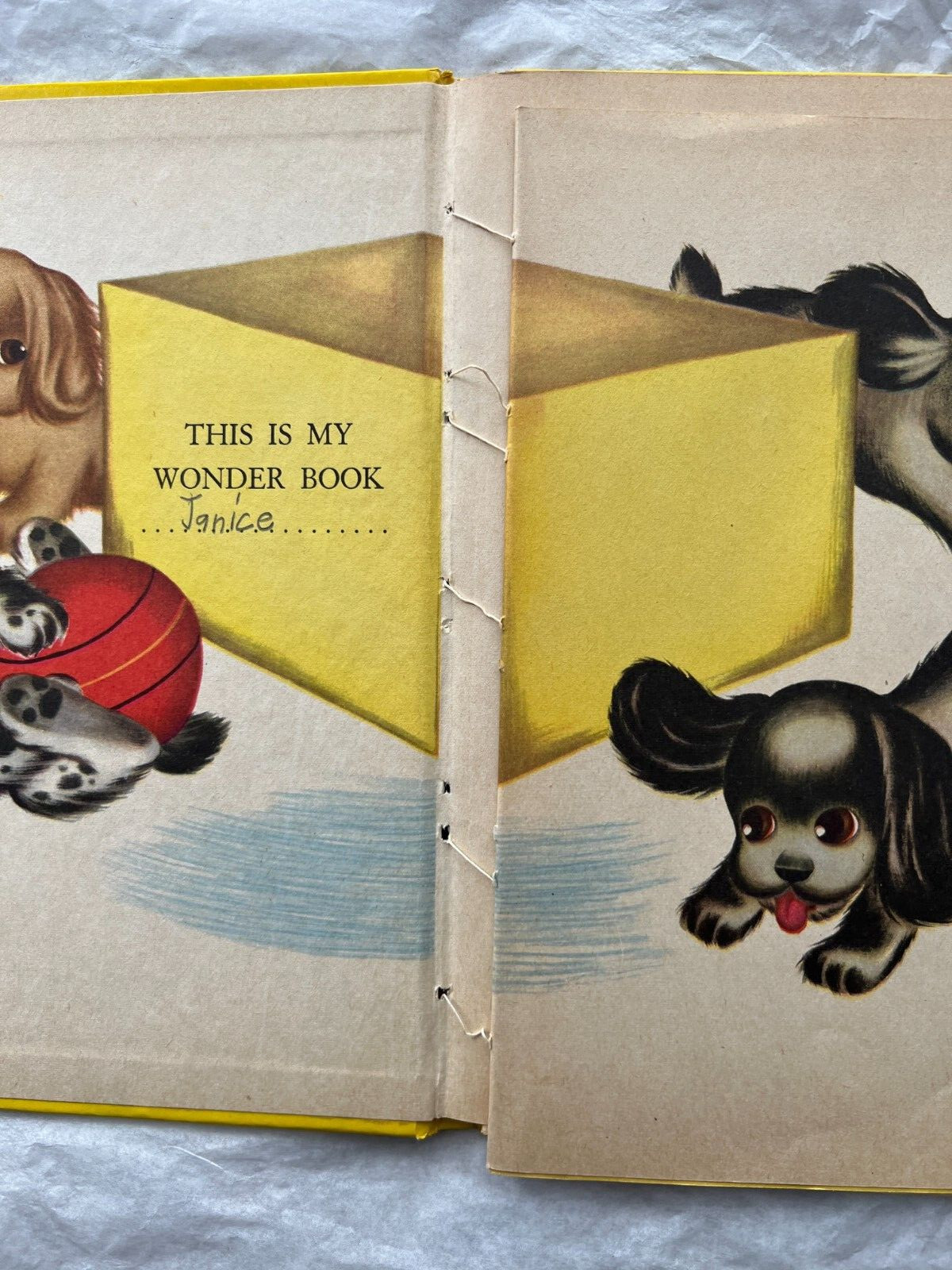 The Four Puppies Who Wanted a Home (1950) Wonder Book - Image 2