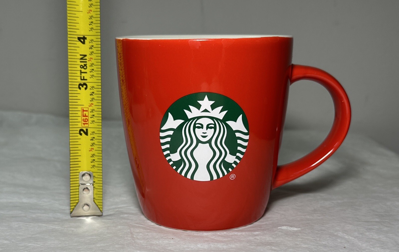 Starbucks Red Holiday Christmas Ceramic Mug Coffee Cup - Image 1