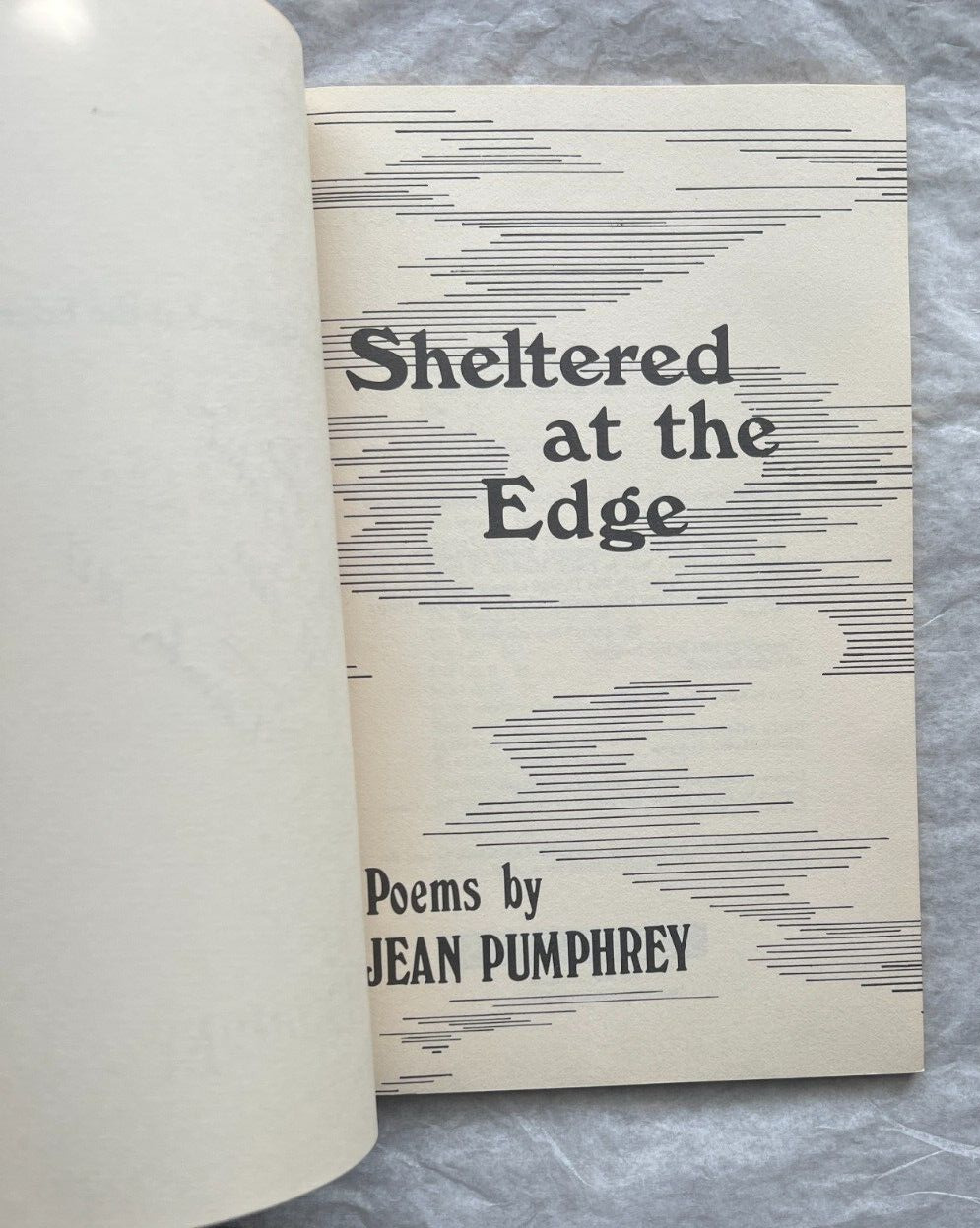 Sheltered at the Edge by Jean Pumphrey - 1981 - Signed with Dedication - Image 1