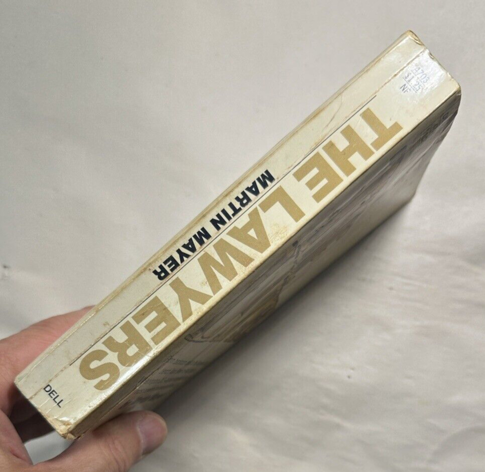 The Lawyers by Martin Mayer - 1967 - Dell Paperback - Image 1