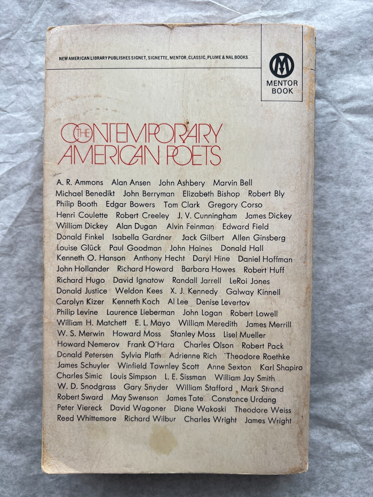The Contemporary American Poets • American Poetry Since 1940 Edited By M. Strand - Image 3