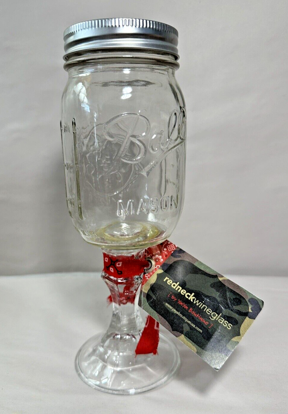 Redneck Wine Glass - By Yaya Boutique - NEW with tags