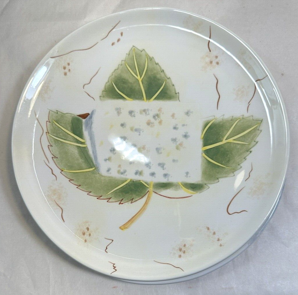 Set of Four Mikasa Fromage Canape Plates - Cheese Designs - New With Tags - Image 6