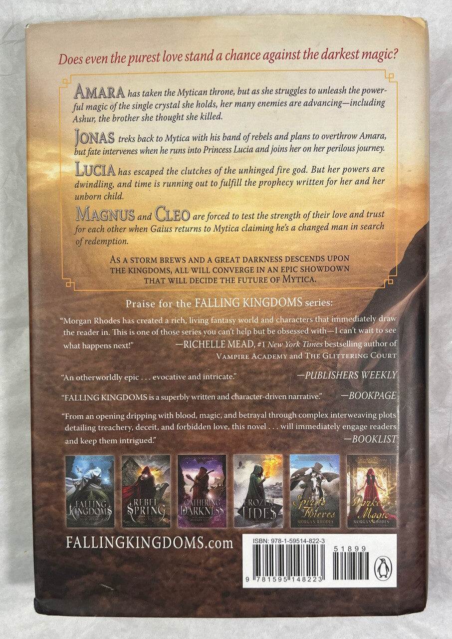 Crystal Storm (Falling Kingdoms 5) - Morgan Rhodes - Hardcover - Image 1