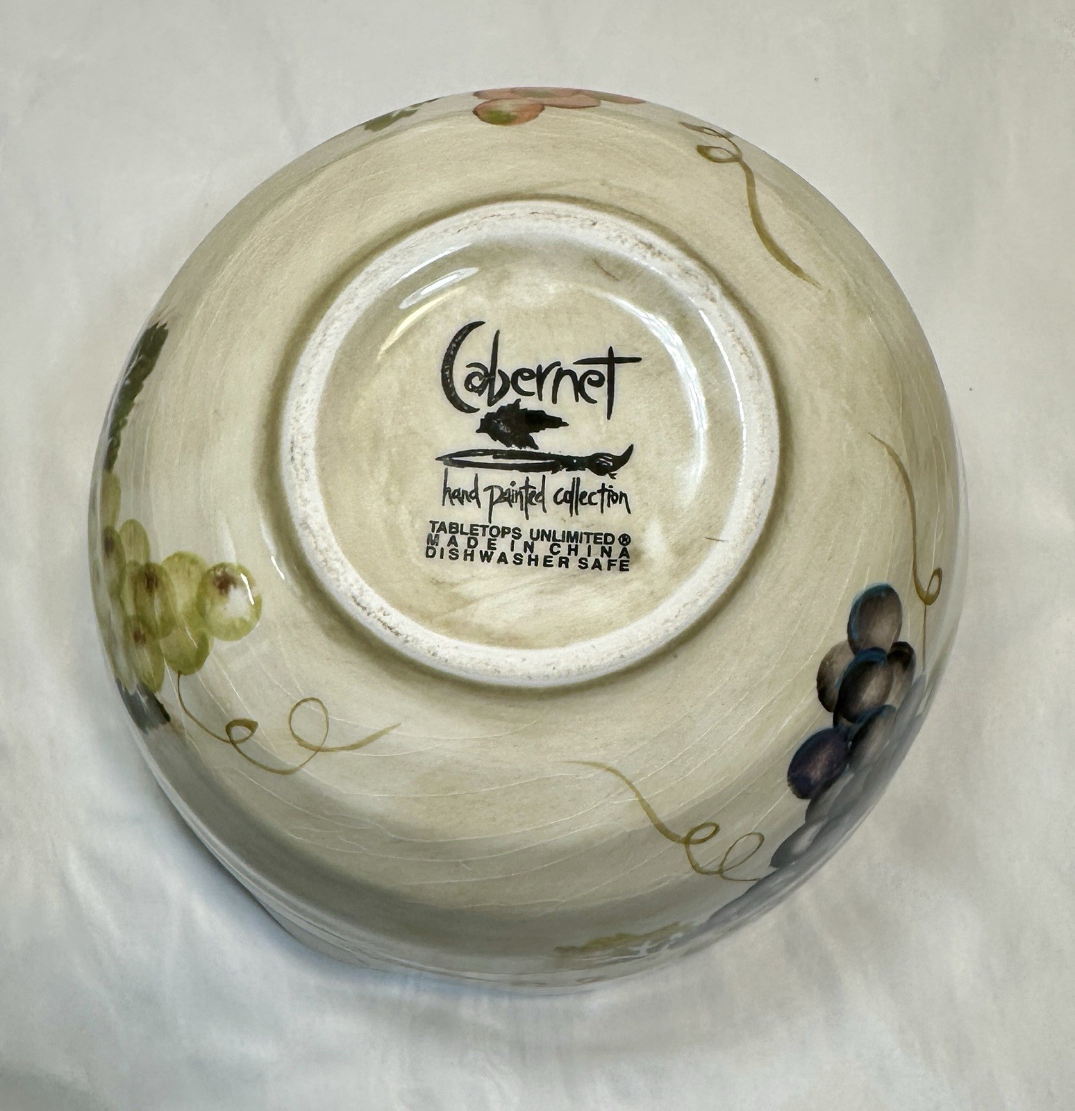 Cabernet by Tabletops Unlimited Cereal/Soup/Salad Bowl -  6" X  3-3/4" - Crazing - Image 4