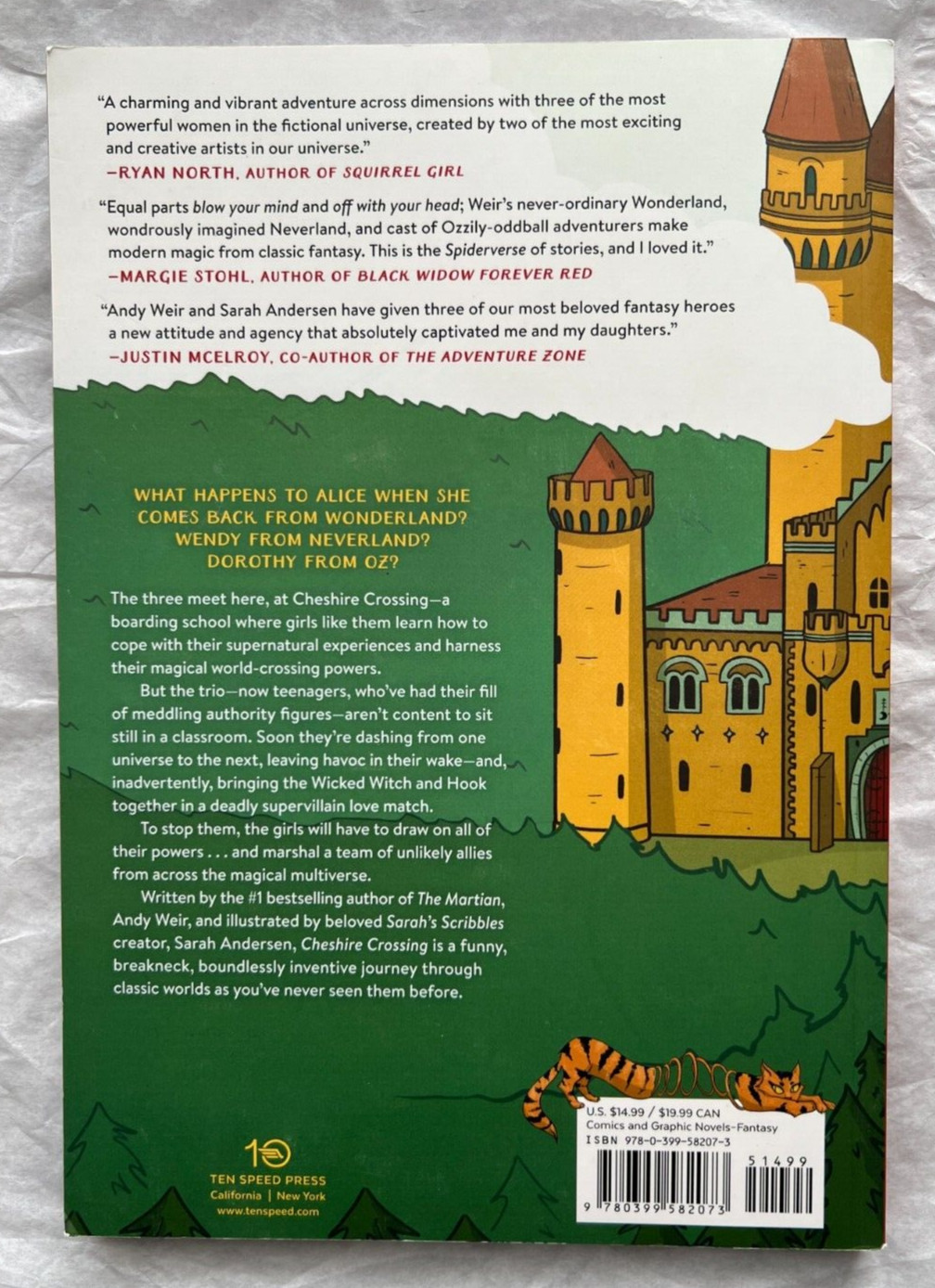 Cheshire Crossing - Andy Weir & Sarah Anderson (A Graphic Novel )  - Image 1