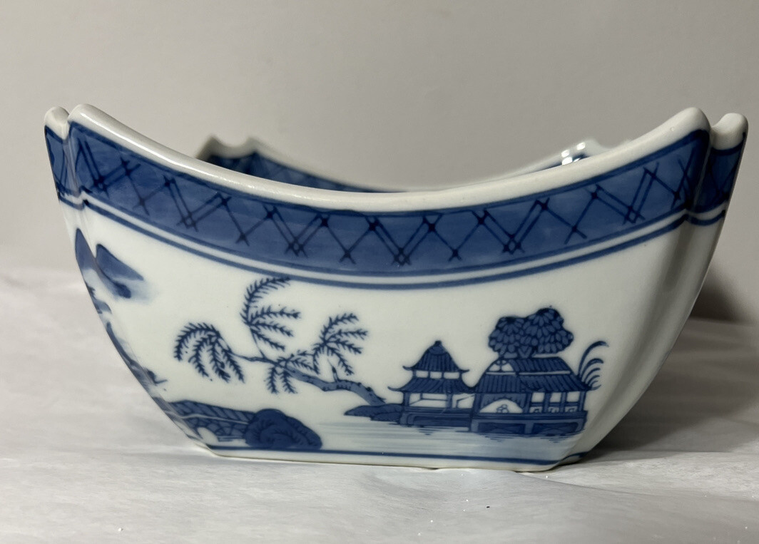 Chinese Blue & White Bowl 6.5 inches by 3 inches
