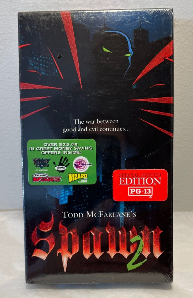 Todd McFarlane's Spawn 2 91526 Sealed VHS 1998