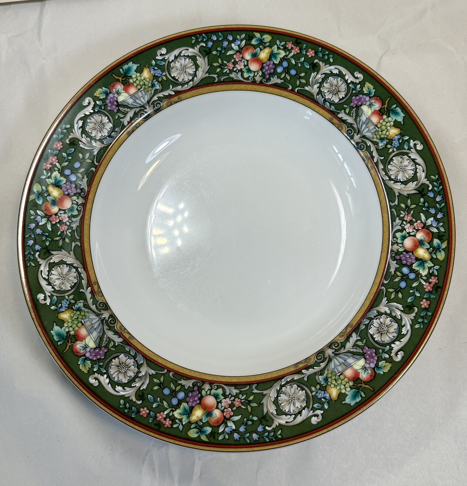 Set of Three Mikasa California Della Ribia Green 8.5” Soup Bowls - EUC - Image 3