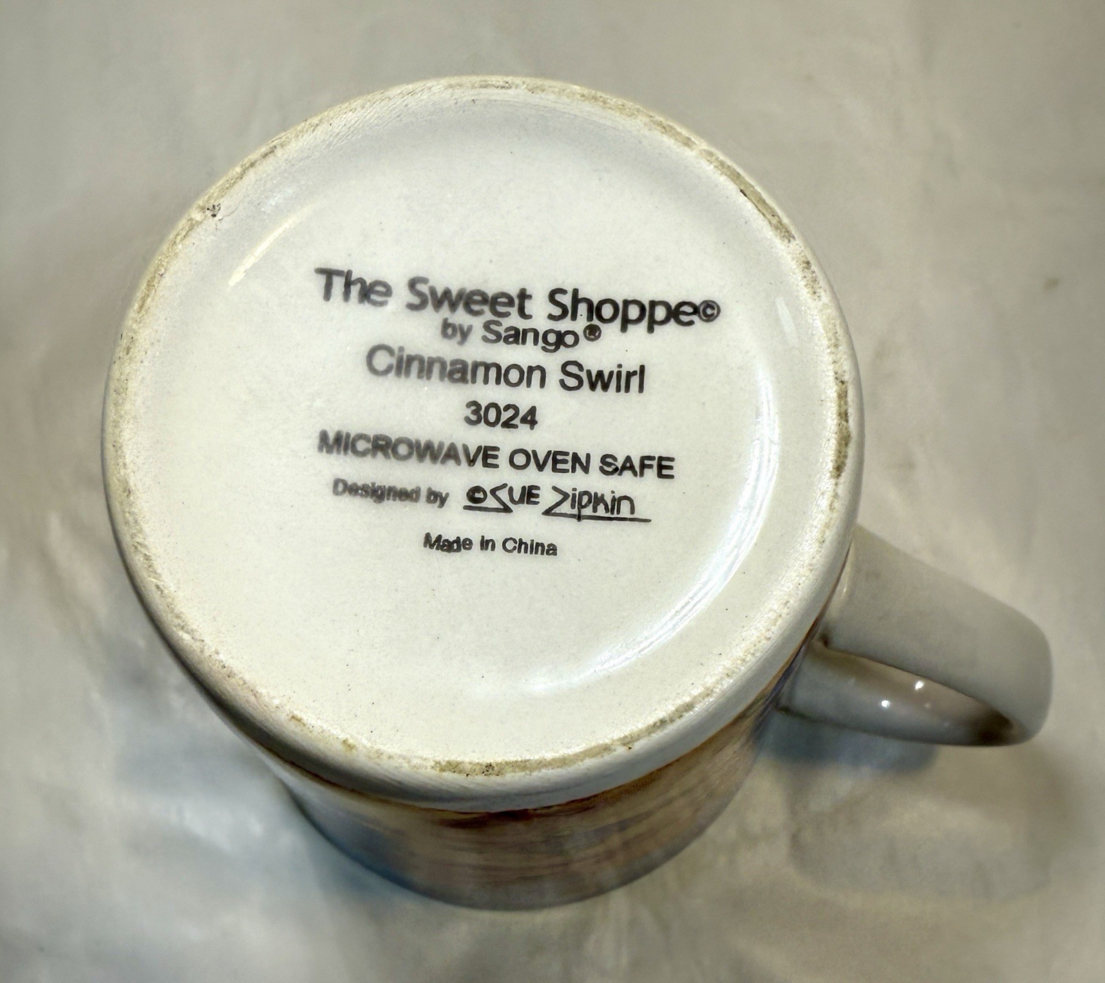 Sango Sweet Shoppe Mug - Cinnamon Swirl - Sue Zipkin - Immaculate - Image 4